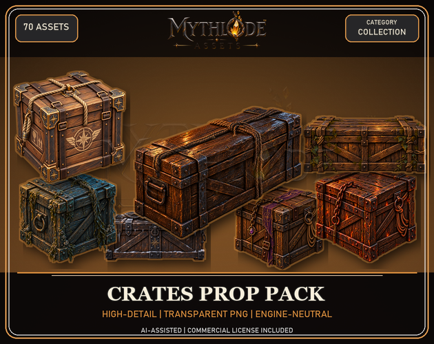 MYTHLODE Crates Prop Pack storefront cover