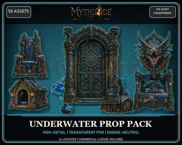 MYTHLODE Underwater Prop Pack storefront cover